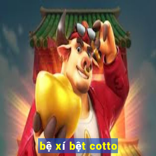 bệ xí bệt cotto