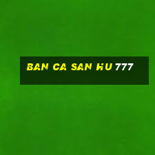 ban ca san hu 777