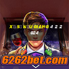 xổ số hậu giang 4 2 2024