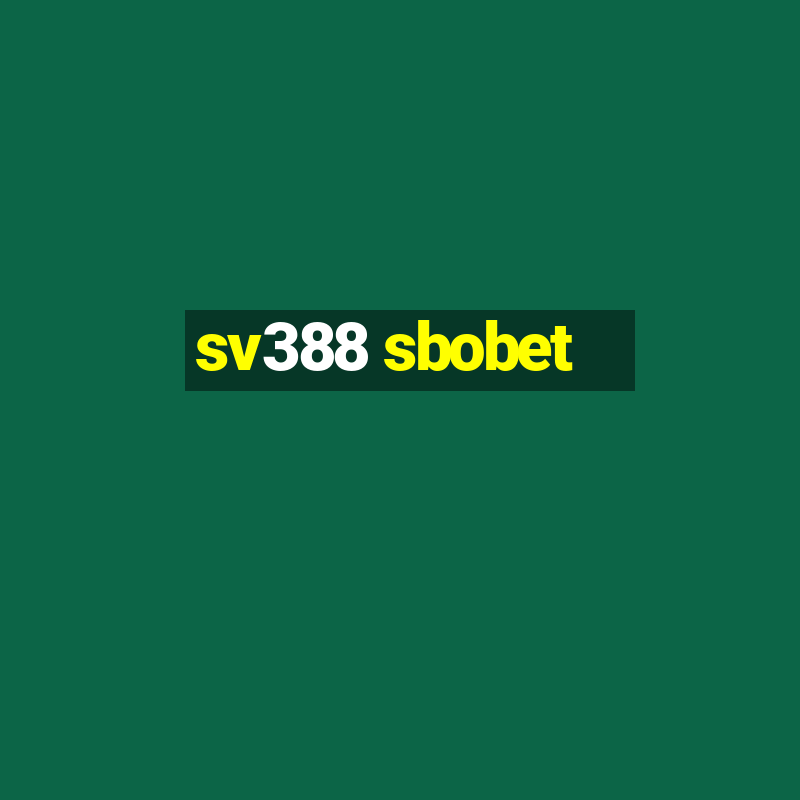 sv388 sbobet