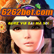 game vui bài ma sói