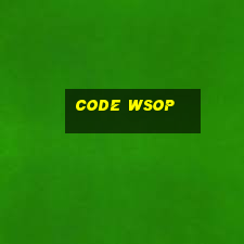 code wsop