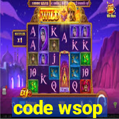 code wsop