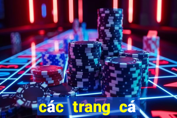 các trang cá độ online uy tín