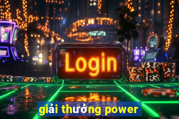 giải thưởng power