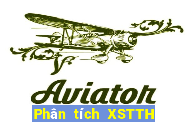 Phân tích XSTTH ngày 20