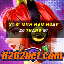 xổ số miền nam ngày 26 tháng 04