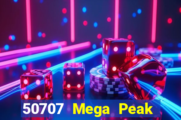 50707 Mega Peak Xổ số hạ cánh