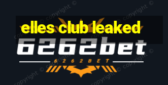 elles club leaked