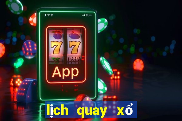 lịch quay xổ số miền trung hôm nay