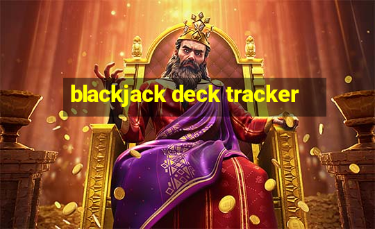 blackjack deck tracker