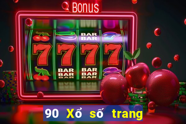 90 Xổ số trang wed một