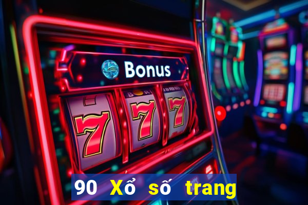 90 Xổ số trang wed một