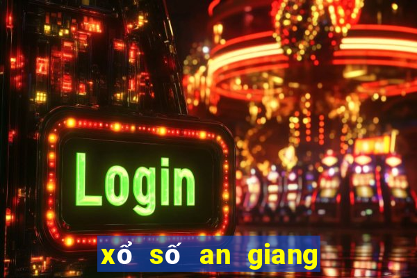 xổ số an giang ngày 13 tháng 04