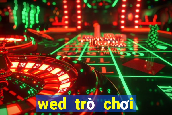 wed trò chơi điện tử