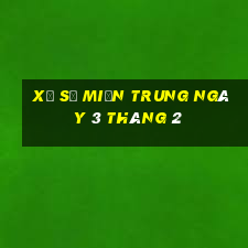 xổ số miền trung ngày 3 tháng 2