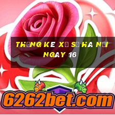 Thống kê Xổ Số hà nội ngày 16