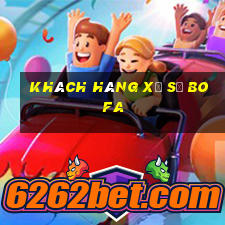 Khách hàng xổ số Bofa