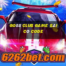 Go88 Club Game Bài Có Code