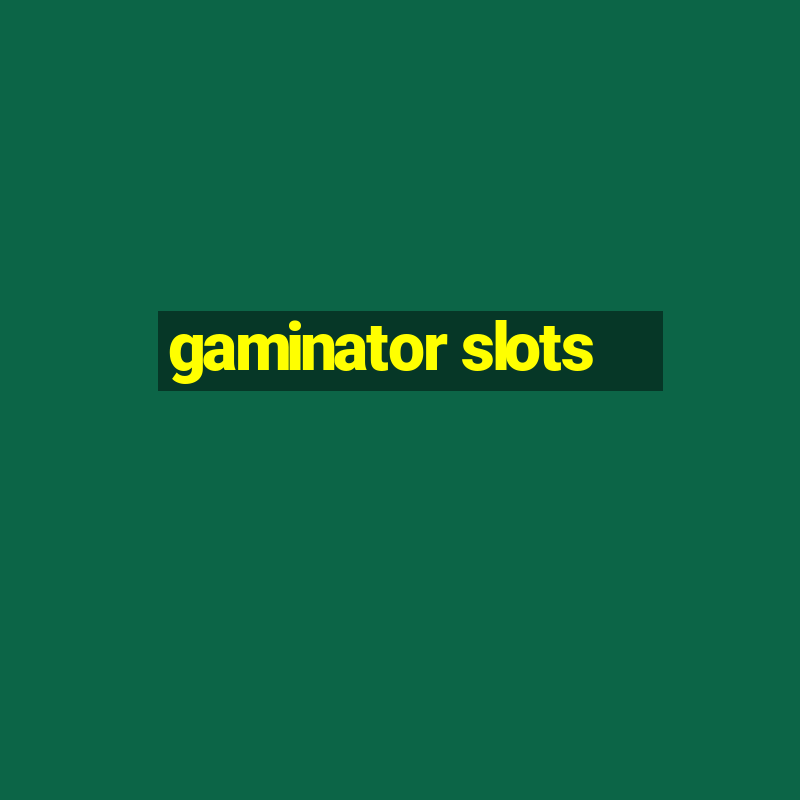 gaminator slots