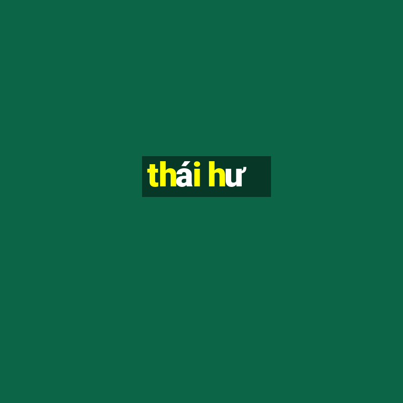 thái hư