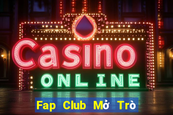 Fap Club Mở Trò Chơi Ô Tô