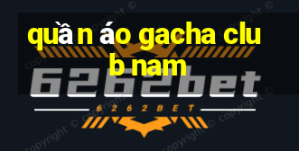 quần áo gacha club nam