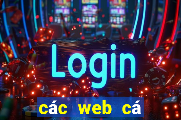 các web cá cược uy tín