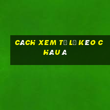 cách xem tỷ lệ kèo châu á