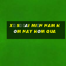 xổ số đài miền nam hôm nay hôm qua