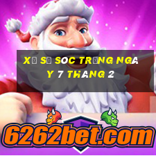 xổ số sóc trăng ngày 7 tháng 2