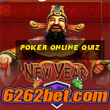 poker online quiz