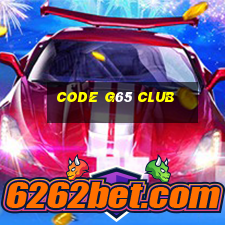 code g65 club