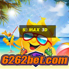 số max 3d