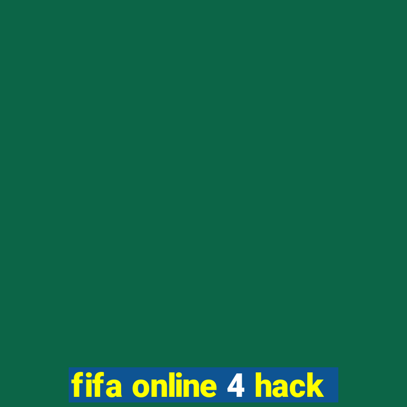 fifa online 4 hack