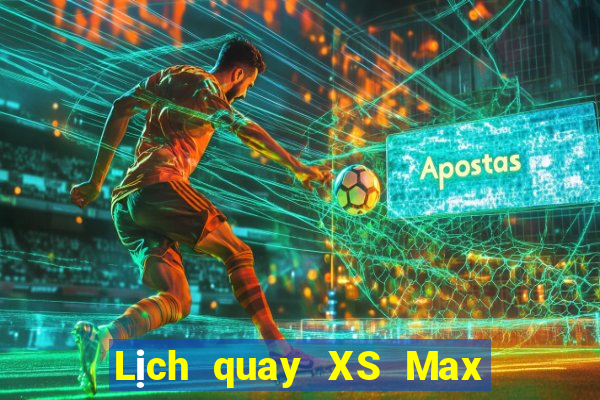 Lịch quay XS Max 3D ngày 12