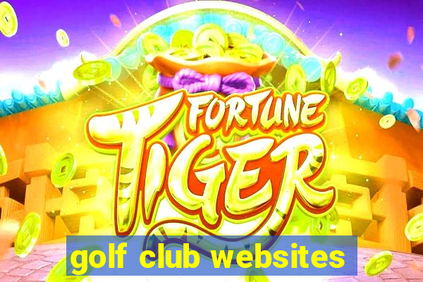 golf club websites