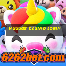 huuuge casino login