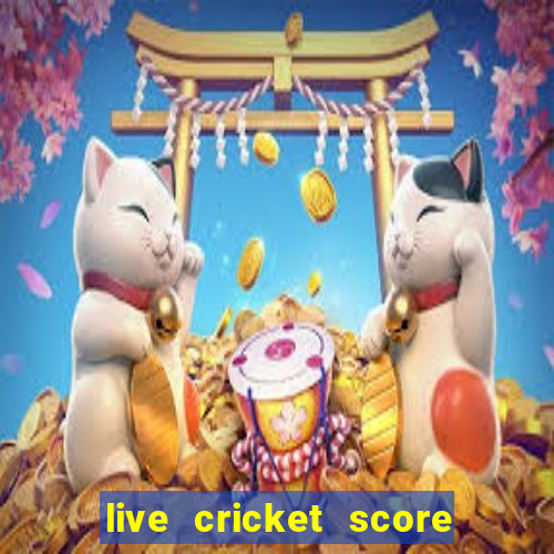 live cricket score ball by ball