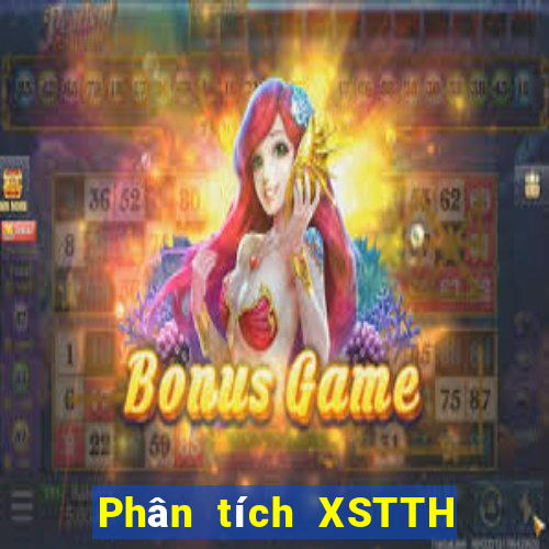 Phân tích XSTTH ngày 26