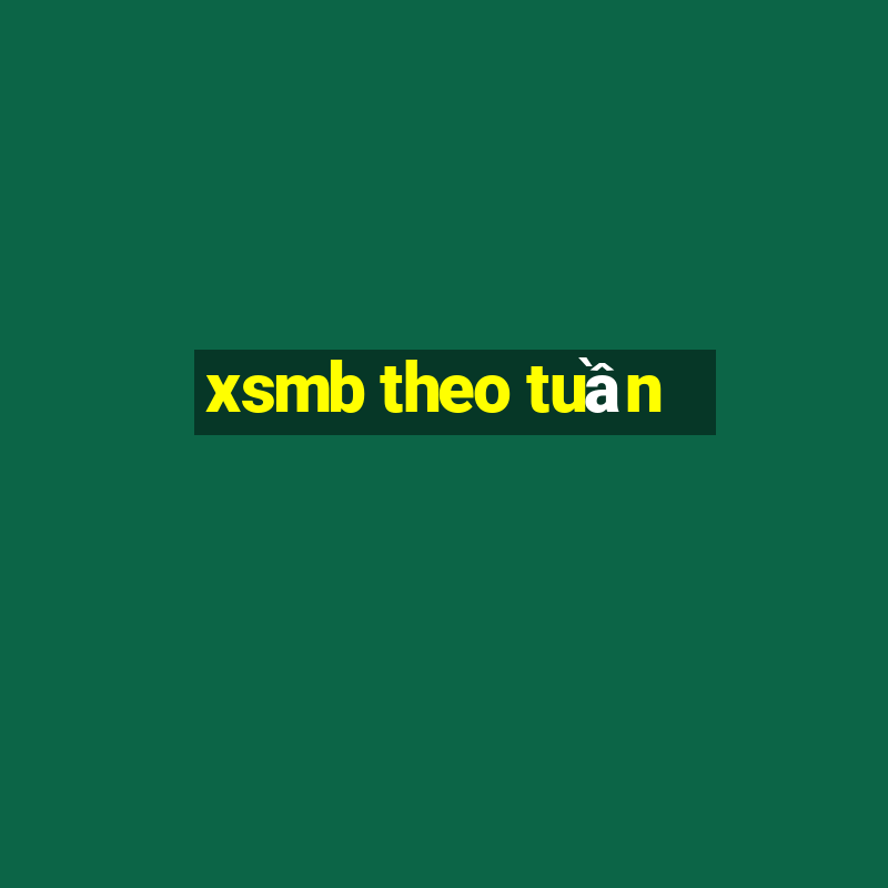 xsmb theo tuần