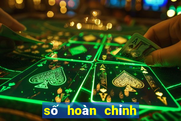 số hoàn chỉnh là gì