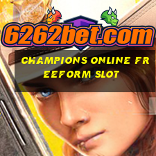 champions online freeform slot