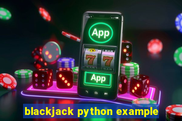 blackjack python example