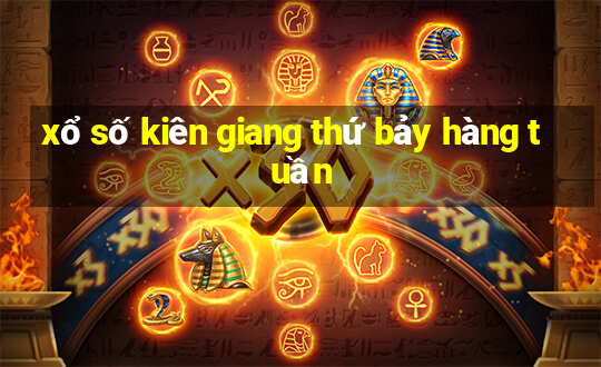 xổ số kiên giang thứ bảy hàng tuần