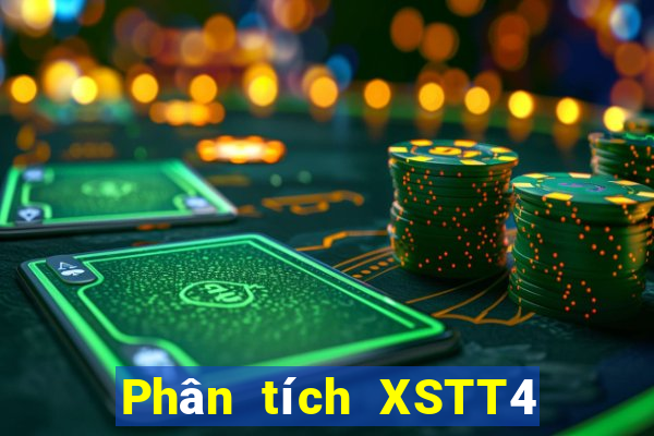 Phân tích XSTT4 thứ tư