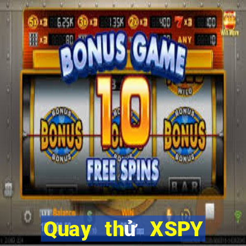 Quay thử XSPY thứ Ba