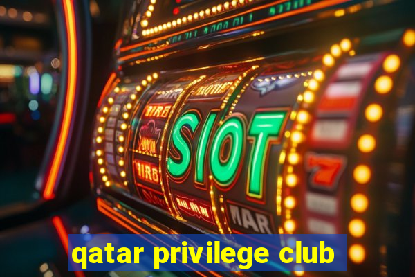 qatar privilege club