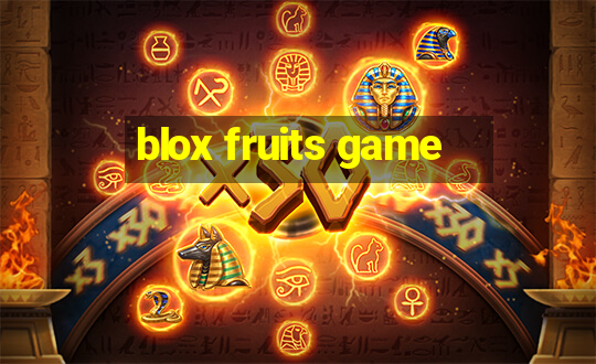 blox fruits game