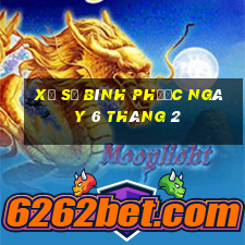 xổ số bình phước ngày 6 tháng 2